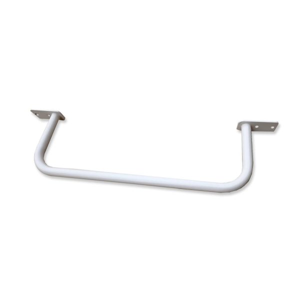 white Stropná hrazda na cvičenie 60×20cm – Obrázok 1