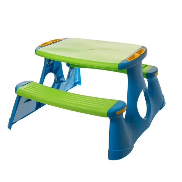 childrens-picnic-table-with-benches-1 Detský piknikový stôl s lavičkami – Obrázok 1