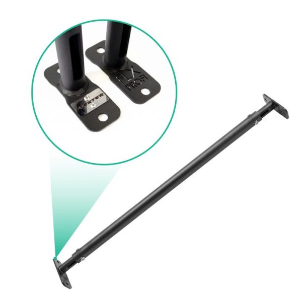 Hrazda na cvičenie medzi steny Gamma 70-130 cm – Obrázok 7