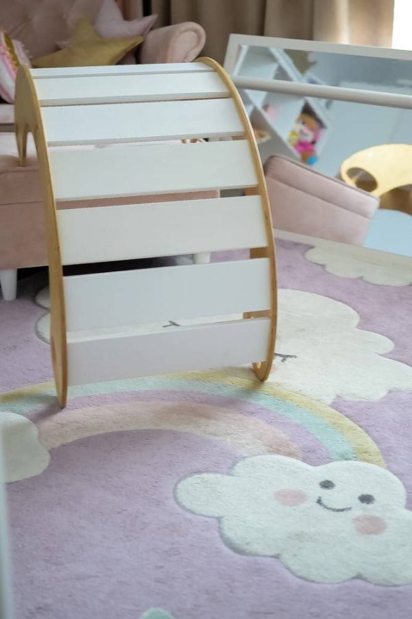 Drevená hojdačka viacfarebná Sunny – Obrázok 13