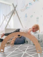 Drevená hojdačka s dekou Sweet – Obrázok 11
