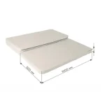Gymnastický matrac 150×100cm 3-dielny Gamma – Obrázok 19