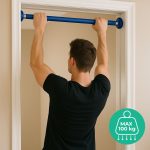 hrazda na cvičenie medzi steny 70-100cm – Obrázok 2