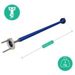 hrazda na cvičenie medzi steny 70-100cm – Obrázok 3