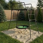 Záhradné ihrisko M-Bars Deluxe + bocianie hniezdo – Obrázok 4