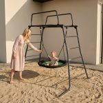 Záhradné ihrisko M-Bars Deluxe + bocianie hniezdo – Obrázok 6