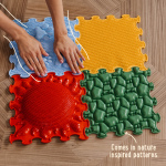 Senzorická podložka Fantastic Four 4 ks 30 × 30 cm – Obrázok 2
