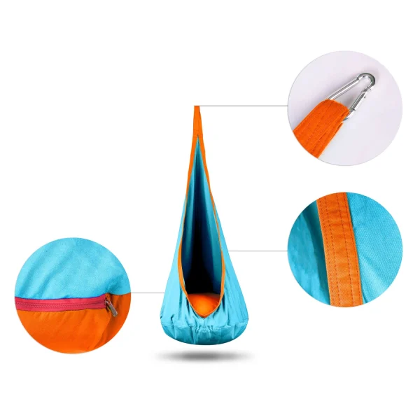 Závesné hojdacie kreslo Neo-Sport Cocoon – Obrázok 3