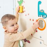 Rebrina na cvičenie Next 1 + lezecká stena Dino – Obrázok 5