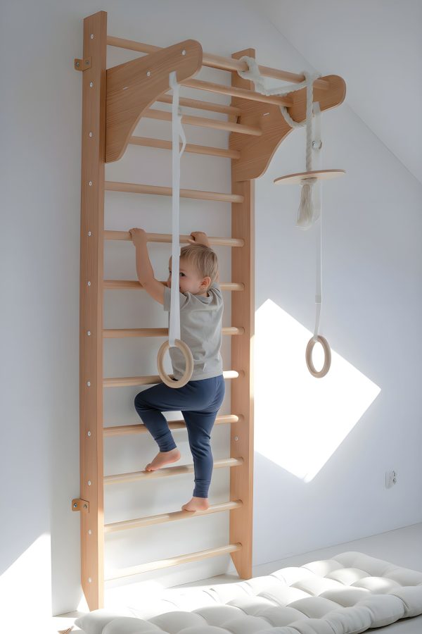 Rebrina na cvičenie Kinder Wood – Obrázok 6