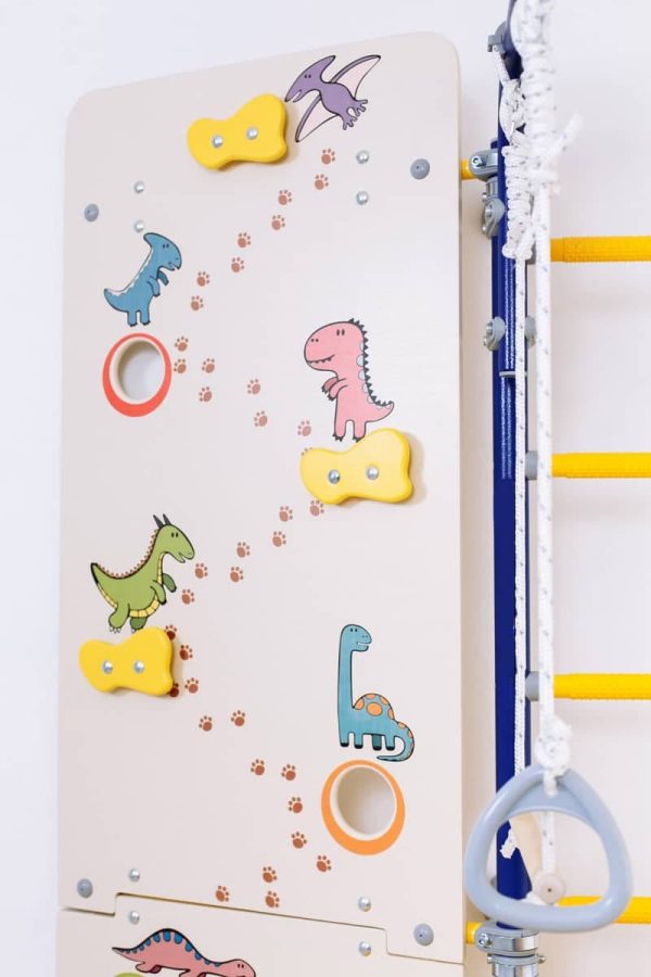 Rebrina na cvičenie Next 1 + lezecká stena Dino – Obrázok 13