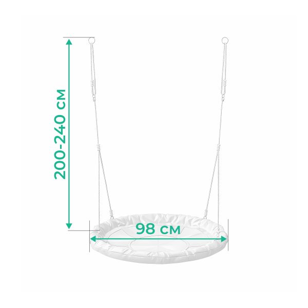 Záhradné ihrisko M-Bars Deluxe + bocianie hniezdo – Obrázok 19