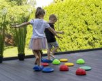 Senzorická masážna polguľa Diamant 16 cm – Obrázok 3
