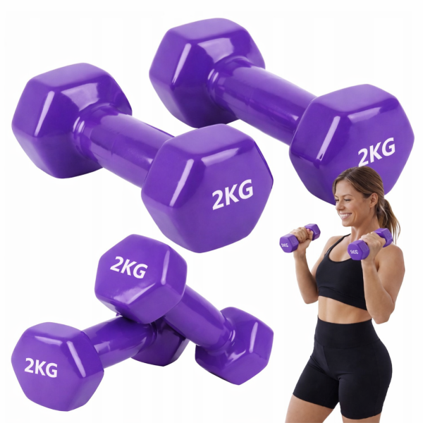 Hantľa 2 kg X-Sport – Obrázok 3
