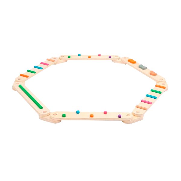 balance-beam-sensory-path-Rainbow-1-1 Senzorická dráha Dúha – Obrázok 1