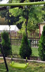 Dvojitá hojdačka s lezeckou sieťou Deluxe – Obrázok 11