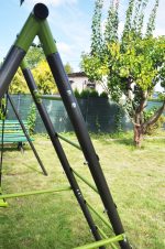 Dvojitá hojdačka s lezeckou sieťou Deluxe – Obrázok 7