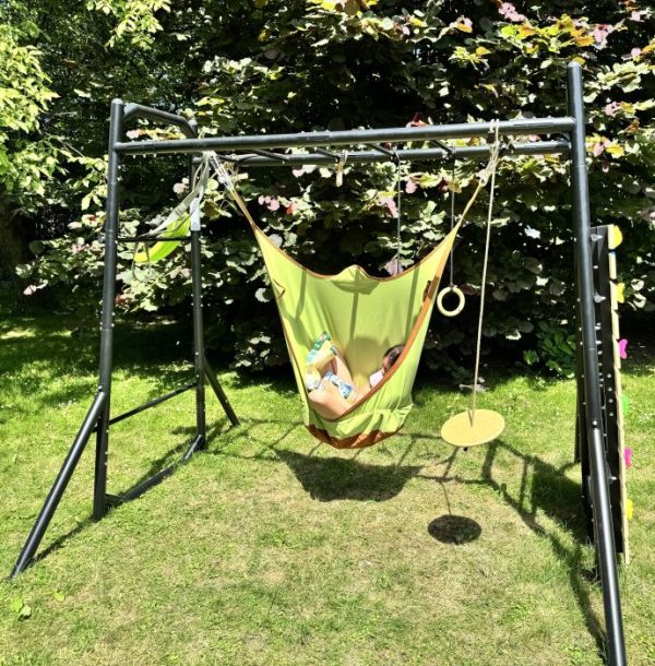 Záhradná posilňovňa Monkey bar Trapez – Obrázok 11