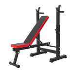 Posilňovacia lavica so stojanmi na činku X-Sport