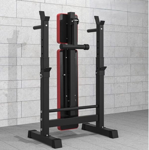 Posilňovacia lavica so stojanmi na činku X-Sport – Obrázok 5
