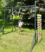 Záhradná posilňovňa Monkey bar Trapez – Obrázok 16