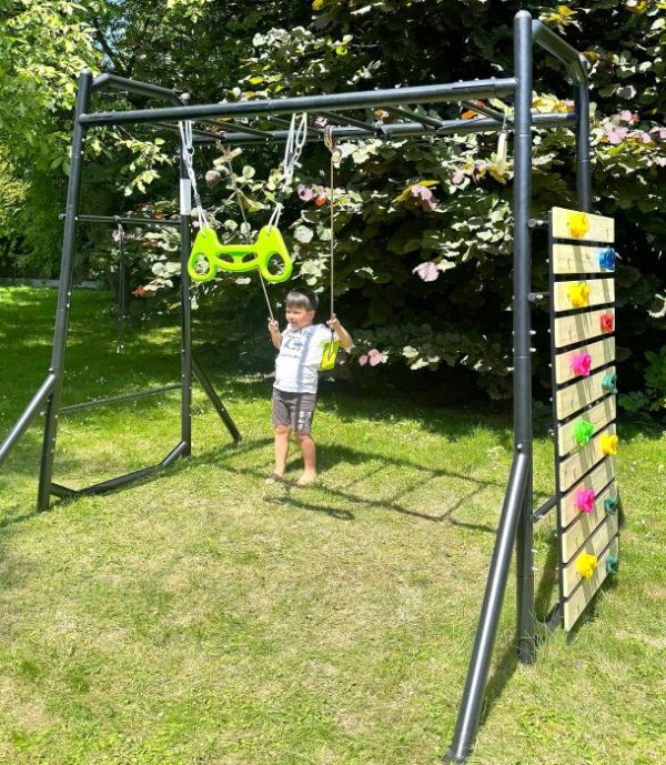 Záhradná posilňovňa Monkey bar Trapez – Obrázok 16
