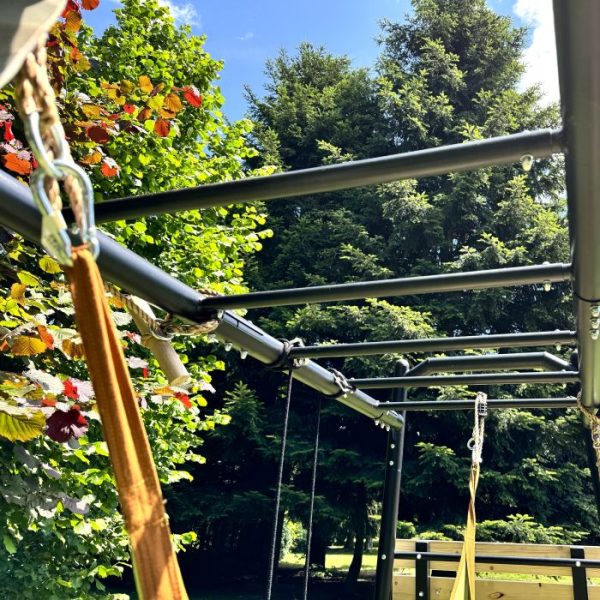 Záhradná posilňovňa Monkey bar Trapez – Obrázok 18