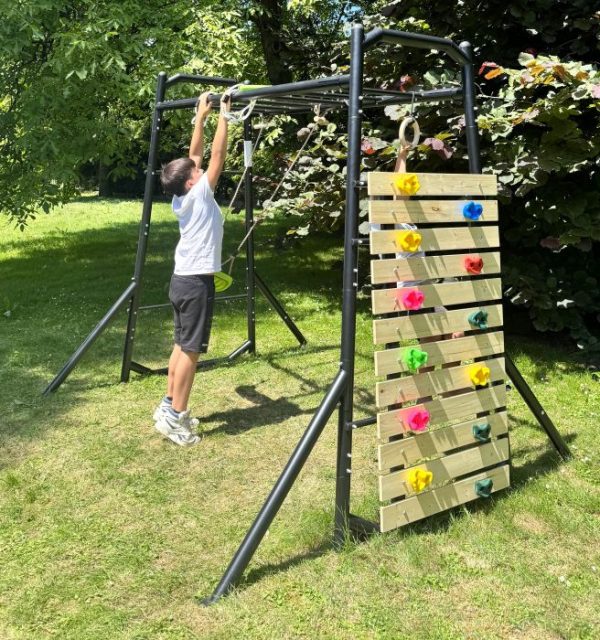 Záhradná posilňovňa Monkey bar Trapez – Obrázok 21