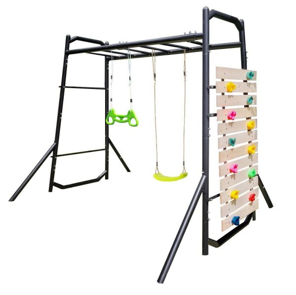 silownia-ogrodowa-plac-zabaw-Monkey-bar-Trapez1 Záhradná posilňovňa Monkey bar Trapez – Obrázok 1