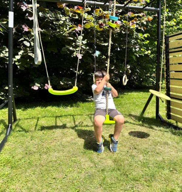 Záhradná posilňovňa Monkey bar Trapez – Obrázok 9