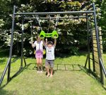 Záhradná posilňovňa Monkey bar Trapez – Obrázok 14