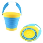 Hračky do piesku – skladacie vedierko Round XL – Obrázok 5