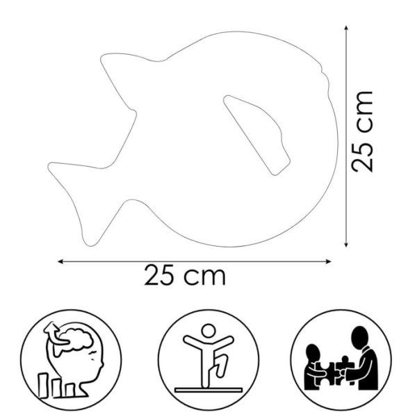 Senzorické masážne podložky Fish – Obrázok 6