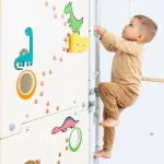 Rebrina na cvičenie Next 5 + lezecká stena Dino – Obrázok 2