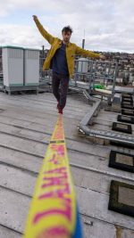 Slackline set Bananalama 25m + chránič – Obrázok 3
