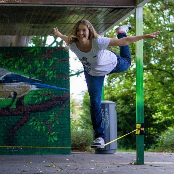 Slackline set Bananalama 25m + chránič – Obrázok 5