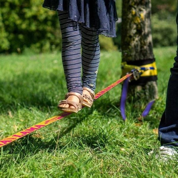 Slackline set Bananalama 25m + chránič – Obrázok 9