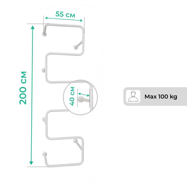 Monkey bars Zigzag Slim – Obrázok 10