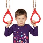 Plastové trojuholníkové gymnastické kruhy Fun – Obrázok 2