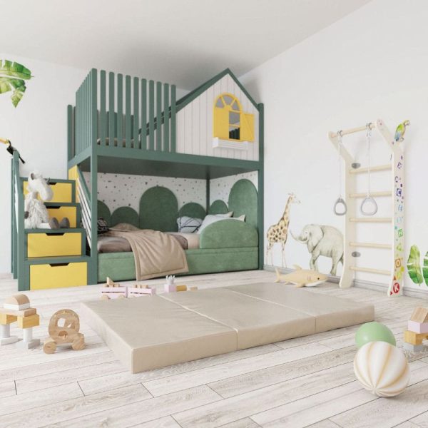 Gymnastický matrac 150x100x10 cm 3-dielny Comet – Obrázok 12