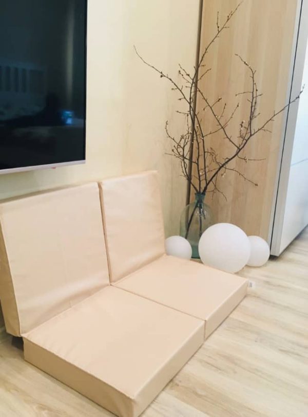 Gymnastický matrac 100x100x10cm 4-dielny Comet – Obrázok 10