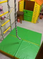 Gymnastický matrac 100x100x10cm 4-dielny Comet – Obrázok 11