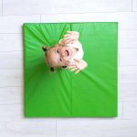 Gymnastický matrac 100x100x10cm 2-dielny Comet – Obrázok 5