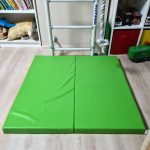 Gymnastický matrac 100x100x10cm 2-dielny Comet – Obrázok 20
