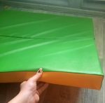 Gymnastický matrac 100x100x10cm 2-dielny Comet – Obrázok 21