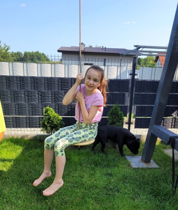 Drevená kruhová hojdačka – Obrázok 2