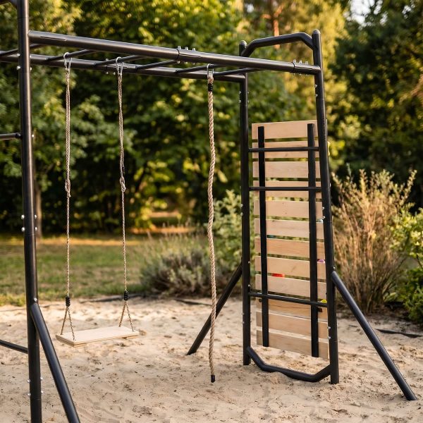 Záhradná posilňovňa detské ihrisko Monkey bar Sedadlo – Obrázok 4