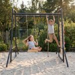 Záhradná posilňovňa detské ihrisko Monkey bar Sedadlo – Obrázok 8