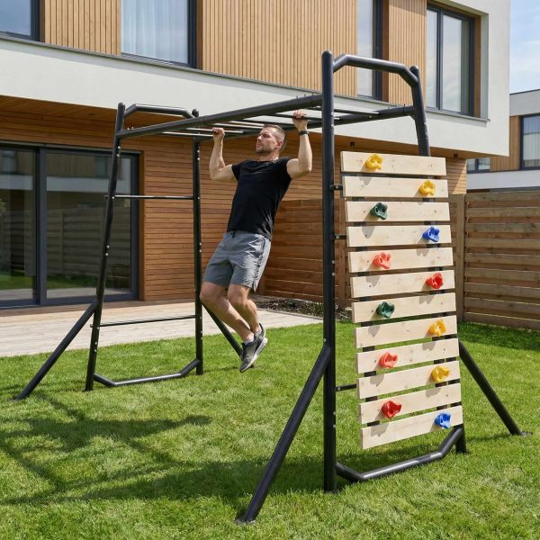 Záhradná posilňovňa ihrisko Monkey bar Hamak – Obrázok 8
