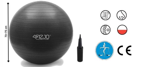 Gymnastická nafukovacia lopta – Obrázok 2